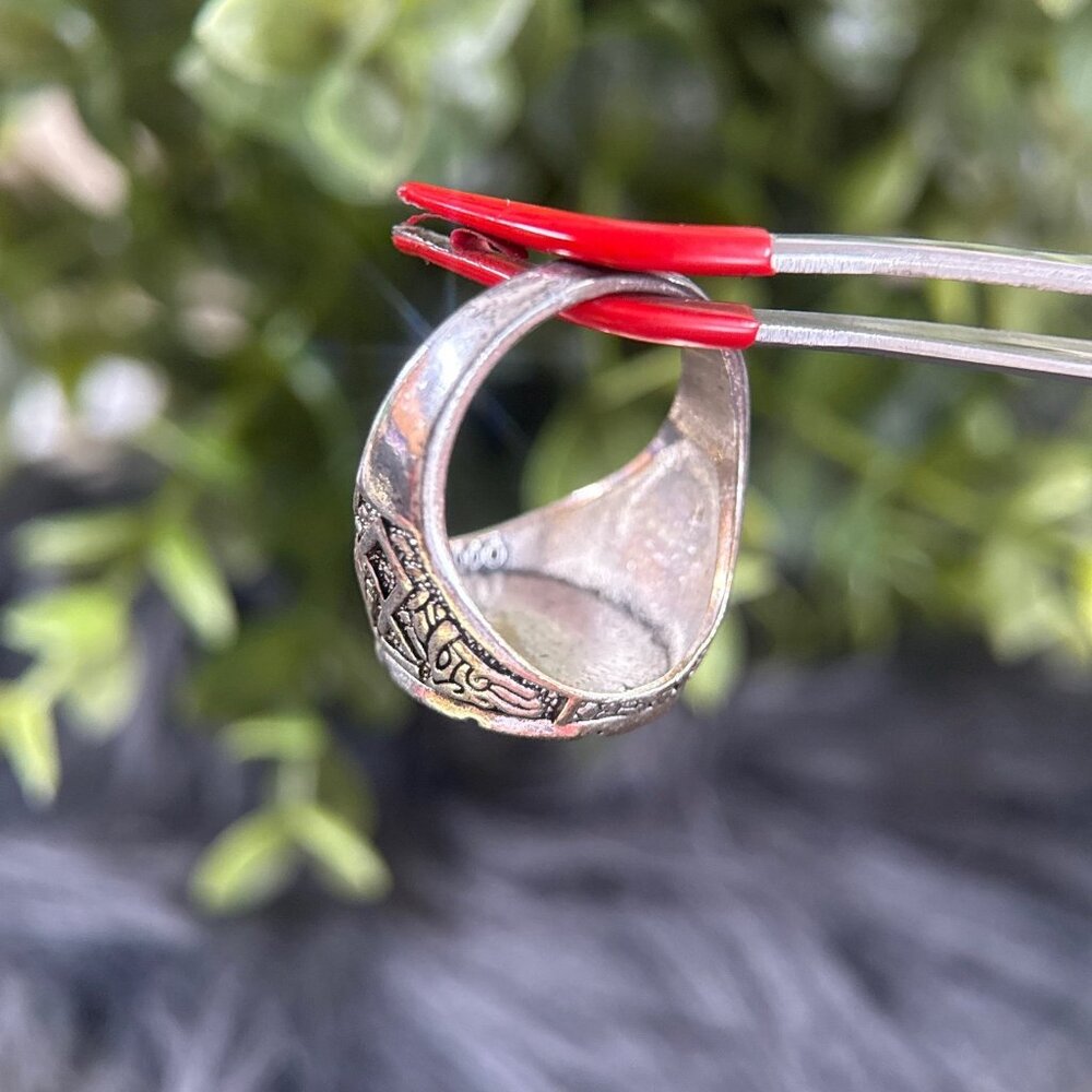 Silver Wolf Ring - Picture 5 of 6